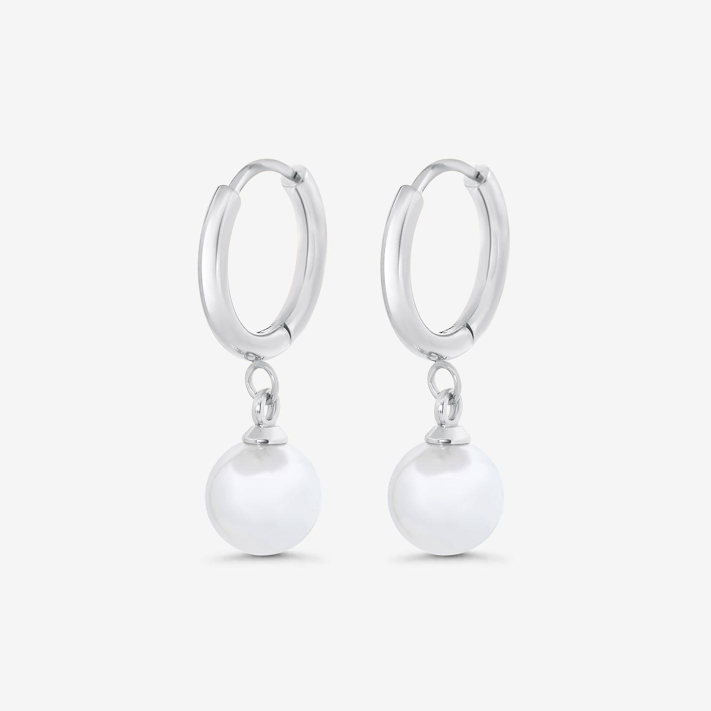 Pendiente de perla delicada