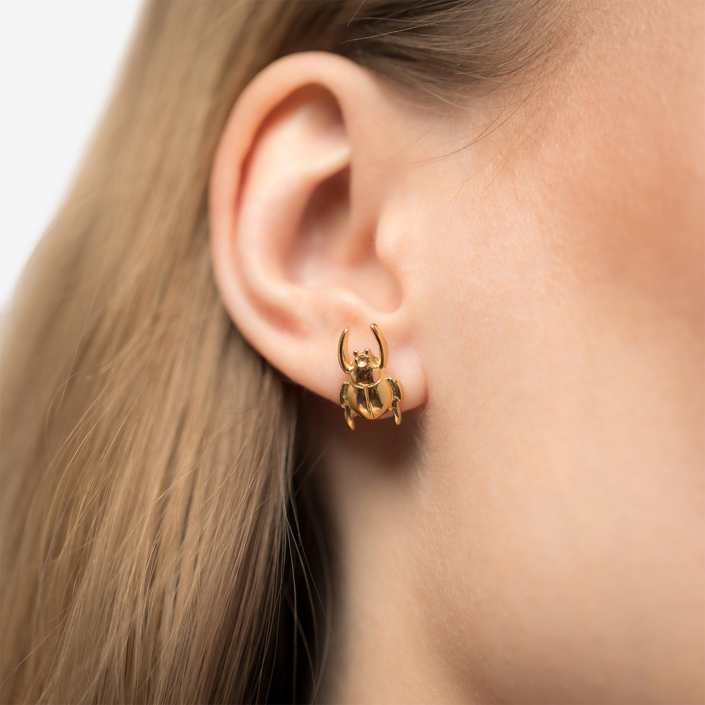 Edge  Beetle Earrings