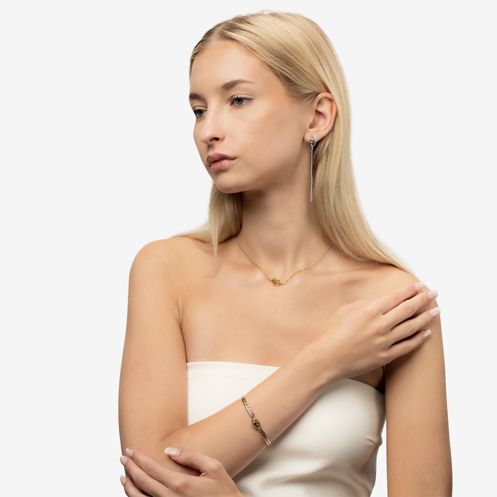 Collar de nudo de mejor amigo