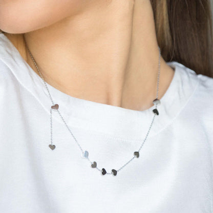 Classic Heart Necklace & Earring Set