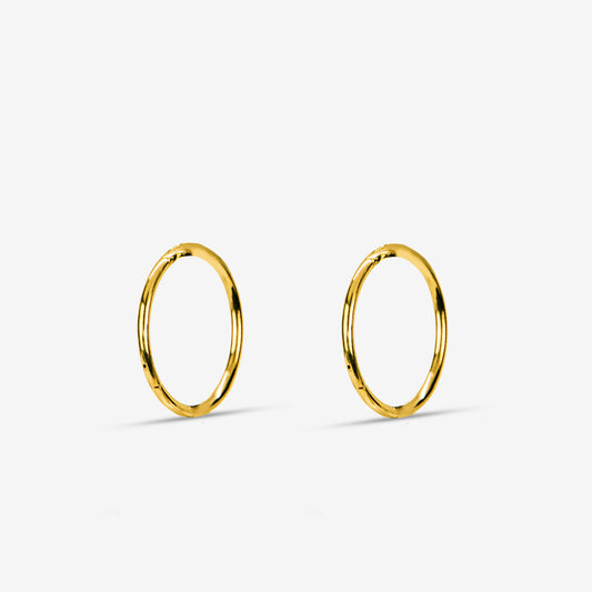 Classic Evelyn Hoop Earrings