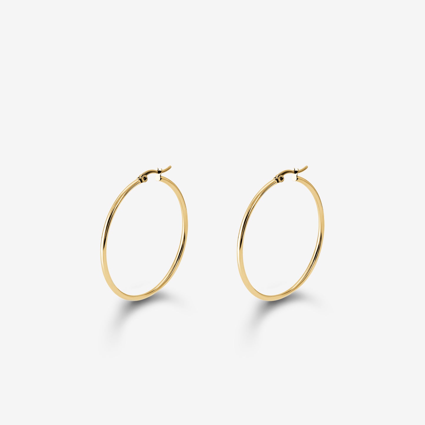 Classic Medium Hoops Örhängen