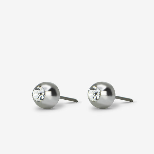 Classic Stud Crystal Earrings