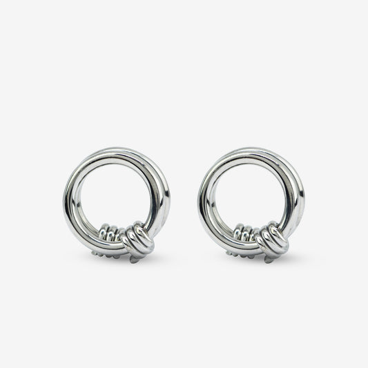 Edge Barbed Wire Stud Earrings