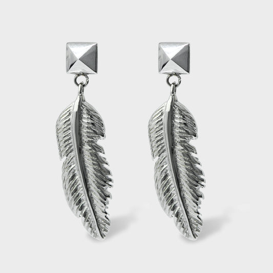 Edge Feather Earrings