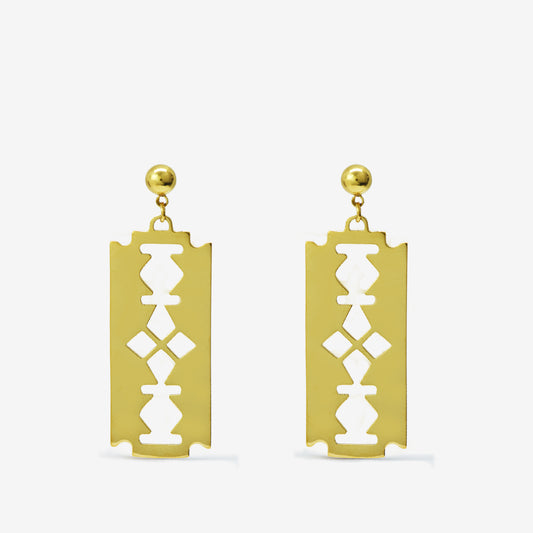 Edge Razor Earrings