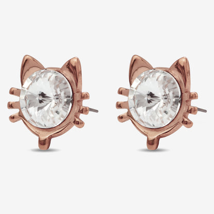 Fantasy Cat Crystal Örhängen