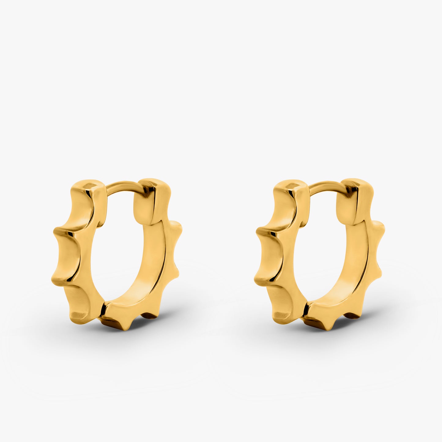 Golden Gear Earring