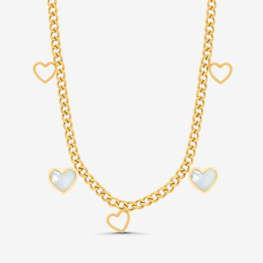 Hearts in the sky Halsband