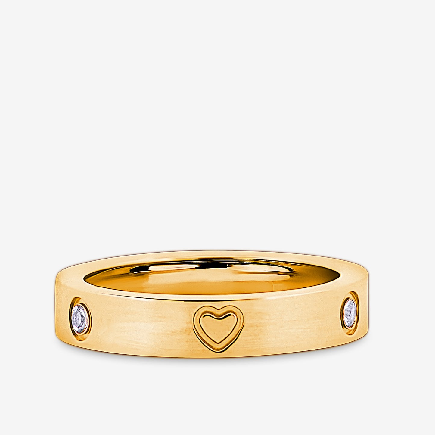 Anillo de corazón de amor