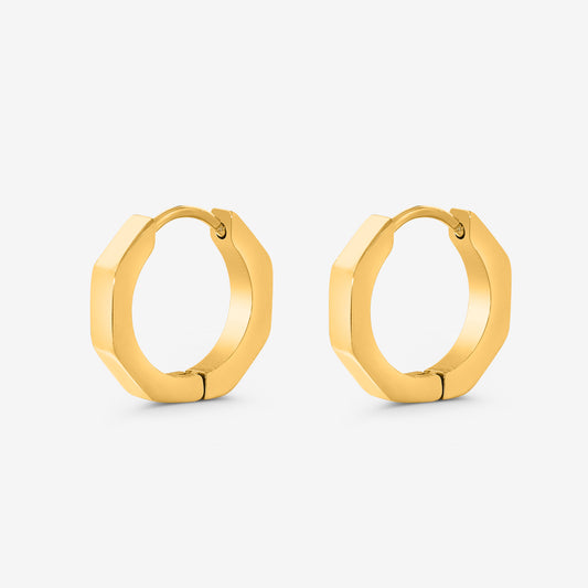 Mini Okta Hoop Earring