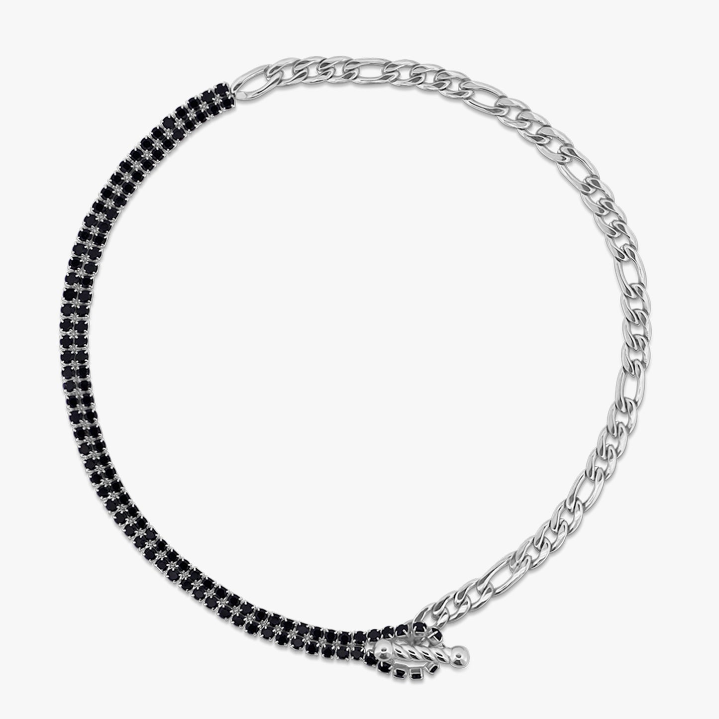 Noir crystal Necklace