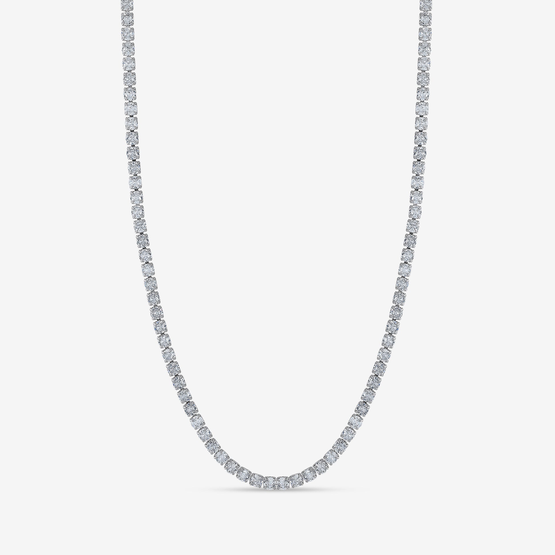 Halsband i Silver– Sofia Tennis Halsband