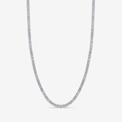 Halsband i Silver– Sofia Tennis Halsband