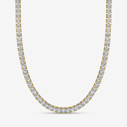 Halsband i guld förstorad bild – Sofia Tennis Halsband