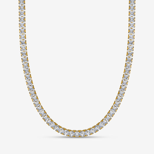 Halsband i guld förstorad bild – Sofia Tennis Halsband