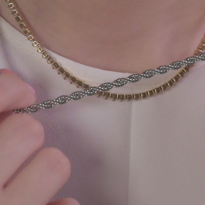 Cordell Necklace 56cm 4mm