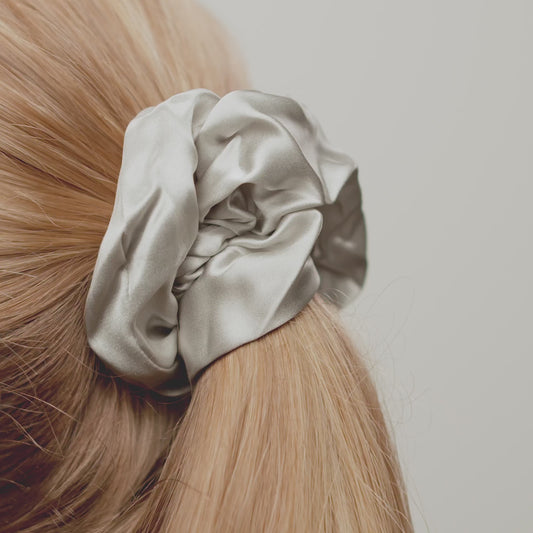 Mulberry Silk Scrunchie Large