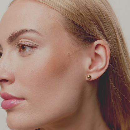 Classic Ball 6mm Örhängen