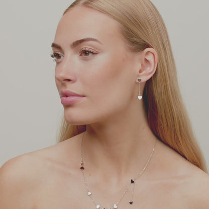 Classic Heart Necklace & Earring Set