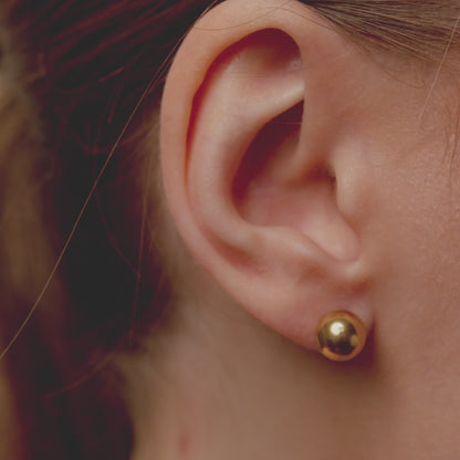 Classic Ball 8mm Örhängen