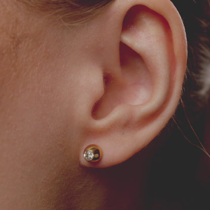 Classic Stud Crystal Örhängen