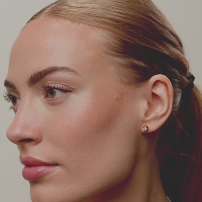 Classic Stud Crystal Örhängen